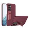 Funda de teléfono de cuero liso ultradelgada Samsung S23FE aplicable transfronteriza funda protectora s23FE S23FE soporte Estuche Creativo