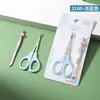 Lmltop Set de Recorte de Cejas para Maquillaje Tijeras y Pinzas de Acero Inoxidable Herramientas de Belleza Paquete de 2 Venta al por Mayor 3160