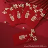Sobre Rojo de Año Nuevo Estampado en Caliente 2026 Año del Caballo Creativo Personalizado Suministros de Boda Inauguración de Casa Calado Paquete de Dinero de la Suerte de Mil Yuanes Lai See