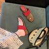 Chanclas de Verano para Mujer con Plataforma de 4 cm, Suela Suave, Punta Abierta, Estilo Nuevo, Planas, con una Sola Tira