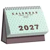 Calendario Rotatorio Oso Kaba Personalizable al por Mayor 2027 Portada Estampada en Oro Planificador Año del Cordero Calendario 3D