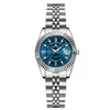 Suministro Exclusivo de Fabricante Transfronterizo Reloj de Cuarzo Luminoso Resistente al Agua con Pedrería Reloj de Pulsera con Calendario para Mujer Reloj de Negocios de Moda