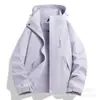 Chaqueta azul Picapinos para hombre y mujer, nuevo modelo 2026, abrigo corto tres en uno para personas menudas, prenda exterior impermeable y cortavientos para exteriores