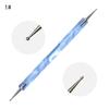 Suministros directos de fábrica de pinceles para decoración de uñas acrílicos, 5 juegos de agujas con punta de flor, bolígrafo con punta de flor, taladro, suministros para decoración de uñas