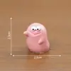Monstruo de Plastilina Lindo y Divertido de Boca Grande Muñeca Linda Accesorios de Decoración DIY para Casa de Muñecas Micro Paisaje Adornos Pequeños para Escritorio