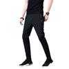 Calças de Seda Fina de Verão Gelo Calças Casuais Slim Retas Soltas com Zíper Masculinas Calças Compridas Elásticas Esportivas Masculinas Atacado