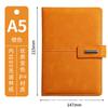 Caderno Wenzhou com logotipo personalizado, caderno espesso, alto valor, caderno de escritório empresarial, fivela simples