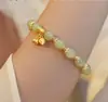 Poesia Três Amêndoa Nascente Pulseira Casamento Antigo Aniversário Dia dos Namorados Esposa Hanfu Joia de Mão