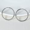 Moda Estilo Coreano Ear Cuffs Tendencia Acero Inoxidable Simple y Único Aro de Alambre Redondo Pendientes Unisex Ear Cuffs