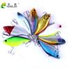 Hengjia Perlas Sumergibles Bloque de Plomo Vib Señuelo Capa Completa de Natación Plástico Señuelo Falso Pez Biónico Cruzando el Viento Señuelo