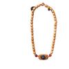 Pulseira de contas de sândalo vermelha romã Barbie DIY joia decorativa atacado de fábrica 7 x 8 rosário Wenwan masculino e feminino