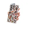 Funda de Teléfono Transparente con Dibujos Animados de Payaso Ins Más Vendida de Amazon para Samsung S24 S25 Ultra Funda Protectora de Cobertura Total