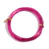 Un rollo de diez metros de bobina de óxido de aluminio accesorios de joyería hechos a mano DIY aretes joyería alambre de aluminio con forma de bobina de aluminio