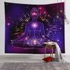Tapiz Mandala Escandinavo Fondo de Yoga Tela de Pared Renovación de Dormitorio Sala de Estar Paño Colgante Decorativo Toalla de Playa para Exterior Manta para Sentarse