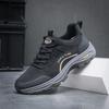 Algodão Simples Mesmo Estilo Outono e Inverno 2024 Sapatos de Caminhada, Proteção do Trabalho Casual Versátil Antiderrapante Resistente ao Desgaste Impermeável Sapatos de Viagem para Homens