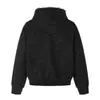 Yidao Vintage 2026 Invierno Nuevo Retro Americano Diseño de Botones Grueso Cálido Cuello de Piel con Capucha Abrigo de Algodón