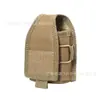 Bolsa para Walkie Talkie camuflaje exterior para fans militares sistema Molle bolsa táctica para Walkie Talkie bolsa para teléfono móvil