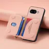 Adequado para Capa de Celular Google Pixel9A Porta Zíper Plug-In Capa Protetora Google Pixel10 Proxl