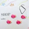 Decorações de nail art de peixinhos transparentes de desenho animado, ornamentos versáteis de resina com tema oceânico 3D, decorações para brincos e capas de celular
