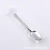 Juego de Cubiertos de Acero Inoxidable con Mango Negro Restaurante Hogar Cuchillo, Tenedor, Cuchara, Cucharilla de Té, Tenedor de Té, Cucharilla de Café, Cuchara de Postre Chapados en Oro