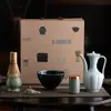 Venta Directa de Fábrica de Juego de Té de la Dinastía Song, Té en Polvo, Jianzhan, Chawan, Juego de Té Menghua Lu y Juego de Utensilios de Té Estilo Dinastía Song