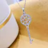 Cadena de Suéter Llave de la Suerte Estilo Largo Otoño Coreano Versátil Accesorios de Ropa Moda Coreana Colgante Joyería Collar Europeo y Americano