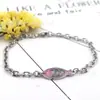 Liquidación Bajo Precio Pulsera Coreana Color Sencillo Pez Pequeño Acero de Titanio Goteo de Pegamento Multicolor Pulsera para Hombres y Mujeres Suministro para Puesto de Mercado Nocturno