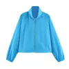 Comercio Exterior AliExpress Ropa de Mujer 2026 Moda Europea y Americana Holgada Tejido Técnico Chaqueta con Cremallera Abrigo Mujer B56343