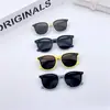 Gafas de Sol para Niños Estilo Nuevo con Clavos de Arroz Gafas de Sol para Bebé Gafas de Sol Anti-UV Venta Caliente Transfronteriza Versión Coreana Gafas Sencillas para Niños