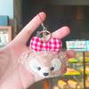 Lindo llavero de dibujos animados, colgante para mochila escolar, muñeco de regalo, colgante para bolso de red, llavero de peluche al por mayor