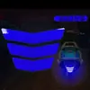 Pegatinas Reflectantes para Vehículos Eléctricos, Motocicletas, Coches, Flechas Trapezoidales, Guardabarros Traseros, Señales de Advertencia, Tiras Reflectantes, Pegatinas Reflectantes