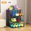 Cesta de Almacenamiento para Esterillas de Yoga, Estante de Almacenamiento para Equipos Deportivos y de Fitness en Casa, Estante de Almacenamiento Doméstico para Rellenar Espacios para Bádminton y Baloncesto