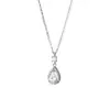 Collar de Gota de Agua para Mujer, Lágrimas de Belleza Exquisita Francesa, Elegante y Lujoso, Único y Suave, Diseño Versátil, Cadena para Clavícula, Envío Directo Disponible