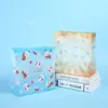 Bolsa Transparente de PP com Logo Personalizado Sacola Plástica para Roupas Sacola para Lanches Casamento Doces Sacola para Presente Sacola de Embalagem para Lembranças Feita Sob Medida