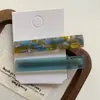 Estilo Occidental Sencillo 2 Pinzas para el Cabello Pasador para el Cabello para Mujer 2025 Nuevo Gama Alta Elegante Corea del Sur Ácido Acético Pinza de Pato Lateral