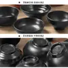 Juego de Vajilla de Melamina, Tazón Pequeño de Plástico, Tazón para Condimentos, Taza Imitación Porcelana, Cuchara, Tazón Pequeño para Sopa, Tazón para Arroz, Taza Pequeña con Cuchara