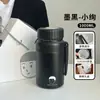 Copo Térmico Estilo Ins, Garrafa de Água Esportiva de Grande Capacidade para Homens, Chaleira Portátil para Exterior, Separação de Chá e Água, Copo para Estudantes