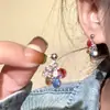 Brincos de Borla Gota d'Água Agulha de Prata, Brincos de Temperamento Nicho Estilo Étnico, Brincos Versáteis Elegantes de Luxo Leve