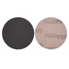Lixa de Veludo Redonda com Suporte de Disco de 3 polegadas 886Az, Folhas de Lixa de Carboneto de Silício, Polimento para Marcenaria, Polimento de Metal, Lixa Resistente à Água