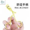 A5 Pinça Modeladora de Cílios Rosa Dourado Auxiliar para Cílios Postiços Ferramenta de Maquiagem de Beleza Fornecimento Direto da Fábrica Disponível