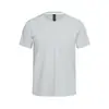 Comércio Exterior Transfronteiriço Amazon Camiseta de Seda Gelada Secagem Rápida Masculina Fitness Outdoor Corrida Gola Redonda Verão Esportes Manga Curta Masculino