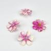 Flor Simulação 4cm Flor Língua de Estrela Decoração Parede de Flores Casamento Adereços para Fotos DIY Feito à Mão Flor Artificial Conjunto de Casamento