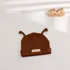 Chapéu de Bebê Chenjing Primavera e Outono Novo Chapéu para Fontanela de Bebê Masculino e Feminino Estilo K Desenho Animado Tentáculos Fofos Chapéu Fetal para Recém-Nascido