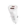 Adequado para Apple carro carregamento rápido plug um arraste dois 48W carro isqueiro PD30W carregador de carro carregamento rápido duplo