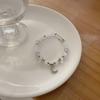 Pulseira de pérolas retrô francesa Feminina Luxo leve socialite elegante design de nicho de alta qualidade simples que combina com tudo pulseira da moda