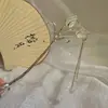 Nuevo Pasador de Borla Antigua Estilo Chino, Pequeño Regalo para Fiestas en el Jardín, Accesorio para el Cabello Hanfu de Primavera y Verano, Pasador de Aleación Floral Estilo Chino