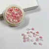 Acessórios para Nail Art Flor de Camélia 4mm Resina Acessórios DIY