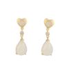 Pendientes Yuexin de plata de ley 925 con forma de gota de agua y borlas de ágata roja del sur para mujer, estilo étnico chino