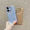 Funda para Teléfono OPPO Reno13pro Flor de Camelia Adecuada para FindX8U Anillo Metálico Cuero Reno12 Funda Protectora