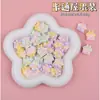 Miniatura Desenho Animado Raposa de Nove Caudas Mini Brinquedo de Comida Artificial Material de Resina DIY Acessórios Capa de Celular Adesivo de Geladeira Brinquedo de Comida